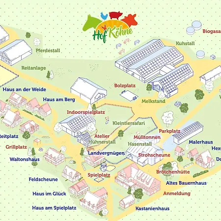 Сasa de vacaciones Hof Köhne - Haus Im Glück Rechts *